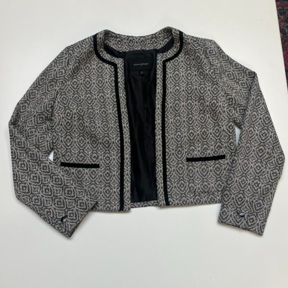Banana Republic Jackets & Blazers - Banana Republic Factory Geometric Gray Blazer